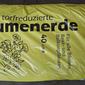 Blumenerde torfreduziert 40 Liter