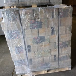 Holzbriketts eckig aus Buche 960 kg