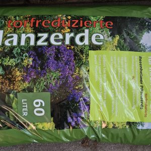 Pflanzerde torfreduziert 60 Liter