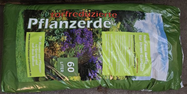 Pflanzerde torfreduziert 60 Liter