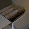 Holzbriketts rund ohne Loch aus Eiche im Karton, 900 kg/Palette – Bild 2